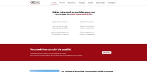 Bandeau d'appel à l'action pour site web de cabinet d'expert comptable