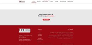 Bandeau d'appel à l'action pour site web de cabinet d'expert comptable
